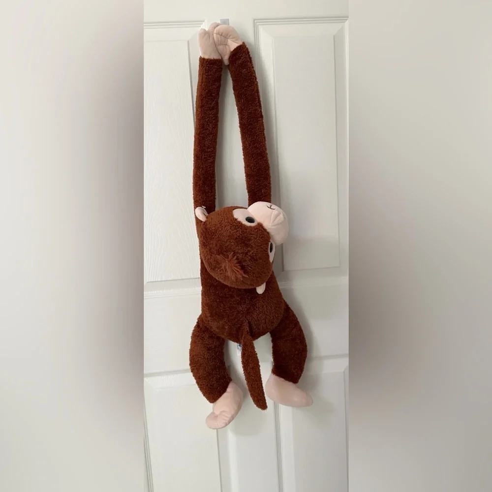 Brown Stuffed Monkey Plush Toy